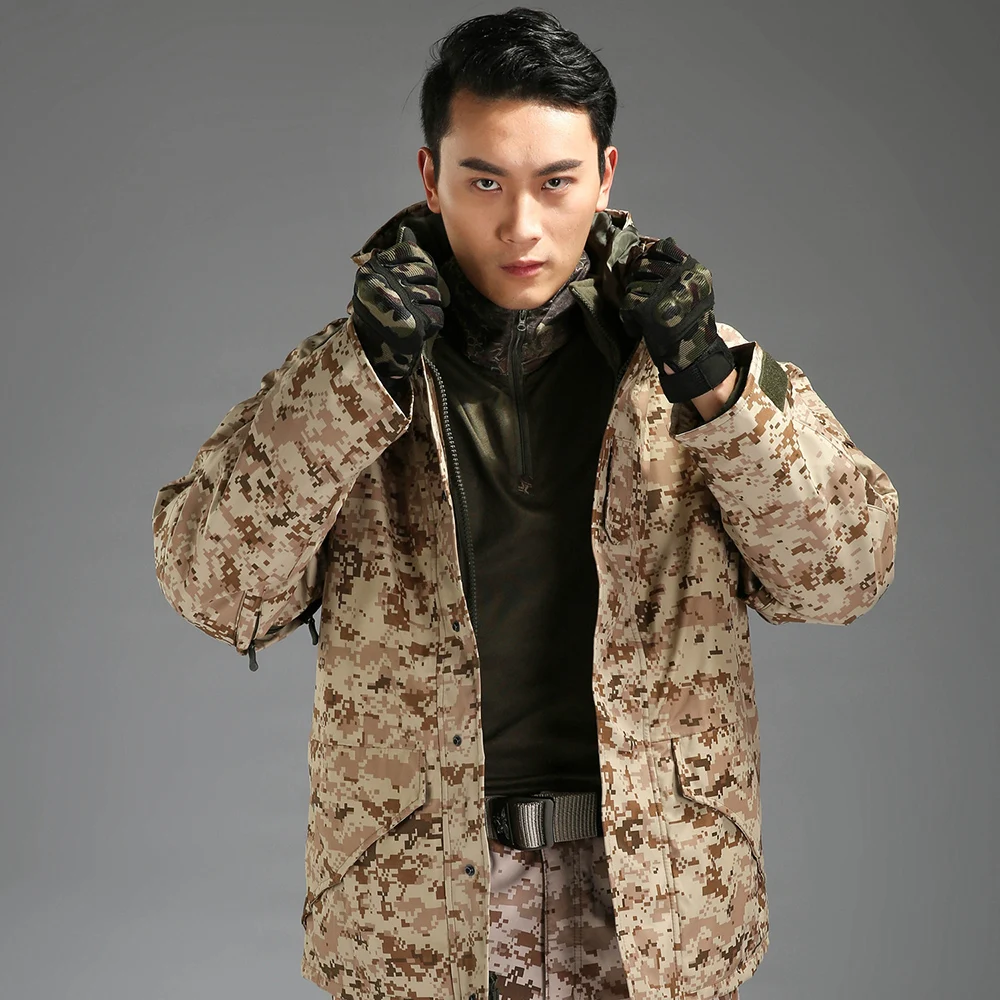 2 in 1 G8 Tactical Windbreaker Men Outdoor Waterproof Winter Jacket