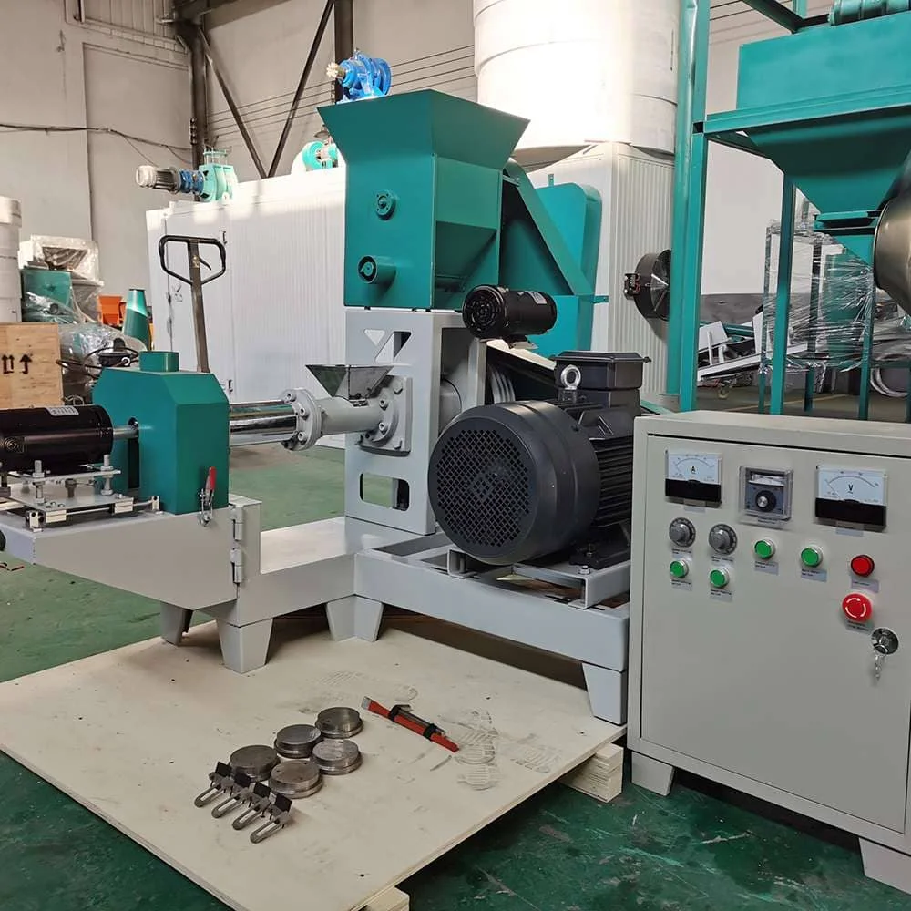 Floating Fish Pellet Machine 0.12-0.15Ton Per Hour Poultry Poultry Feed Production Machine Ornamentall