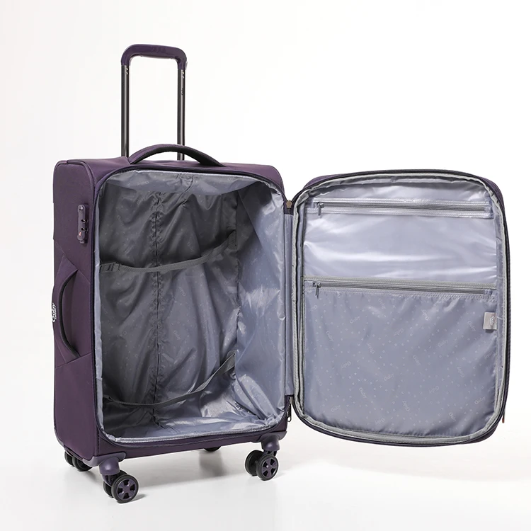 Goby London Wholesale 20 24 28 Inch 3 pcs Set Unisex Spinner Luggage Oxford Travel Luggage Sets