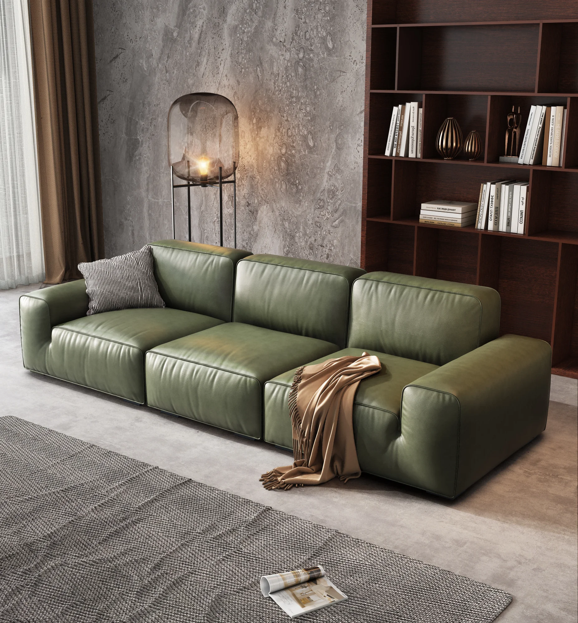 Luxury Customization Leather Modualr Sofa New Sofa For Sale Home Office Furniture Living Room Soft Sofa