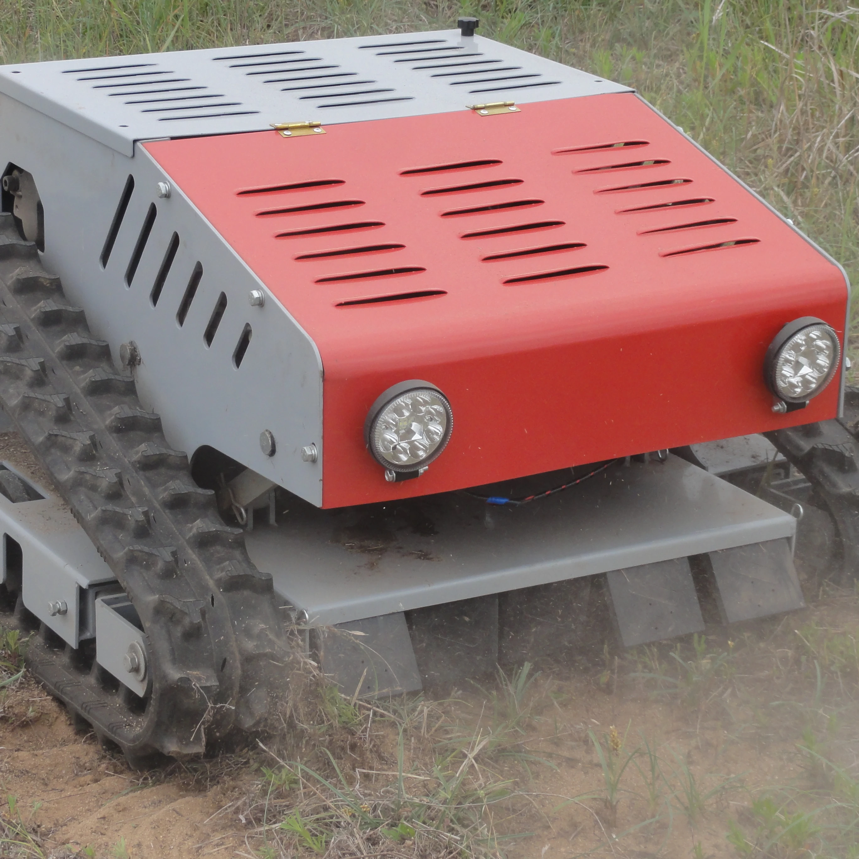 Farm Robotic Flail Grass Cutter Tractor Remote Control Electric Lawn Mower gasoline mower