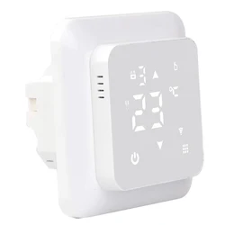 Easy-to-Read Thermostat Modbus with Touch Screen Digital Thermostat Floor Heating High Definition Temperature Thermostat