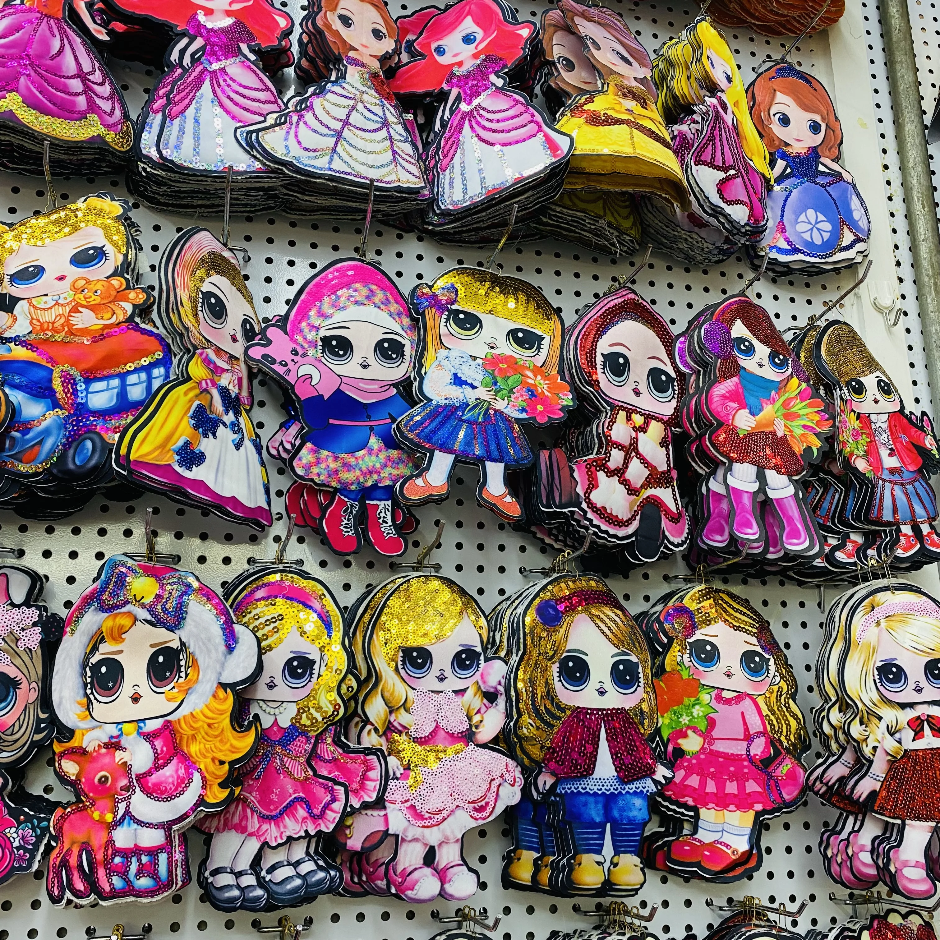 Sequins Embroidered Cloth Sticker Patch  Fashion Sequins Computer Embroidery patch