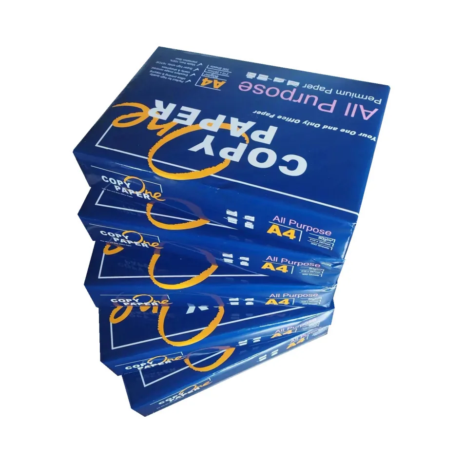 Factory directly sale Paper One 80 GSM 70 Gram Copy Paper / A4 Copy Paper 75gsm