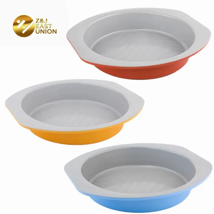 home and kitchen product Carbon Kitchen Nonstick Round Suit Bakeware Baking Pan Bread Plate Baking Utensils