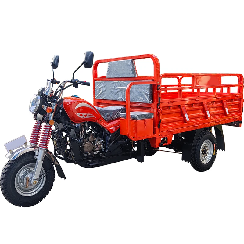 air colded engine motorized tricycle gasoline cargo motorcycle