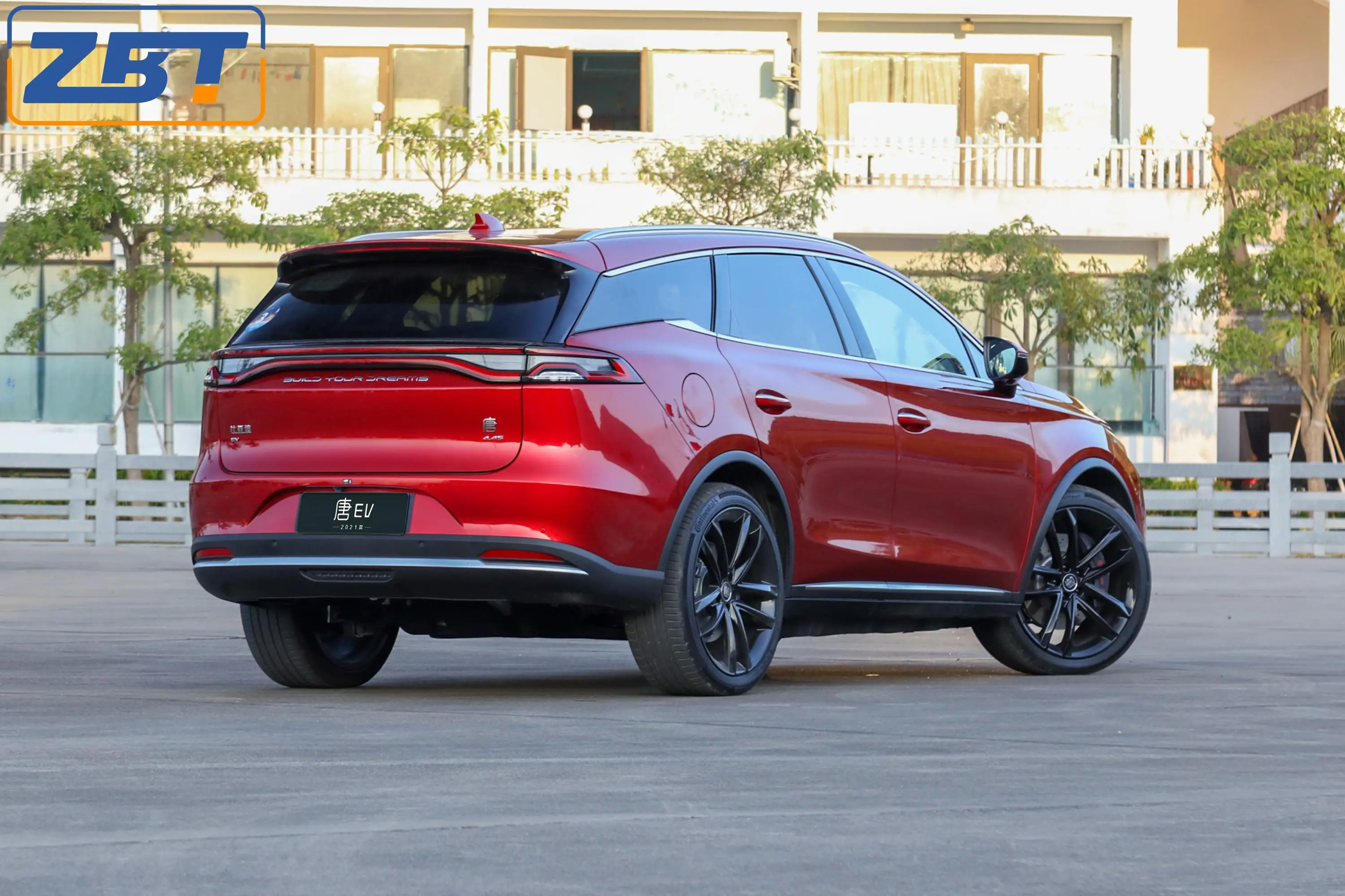  Сделано в Китае BYD Tang ev 5 дверей 7 мест электрический автомобиль 4x2 высокоскоростной внедорожник с литиевой железной фосфатной