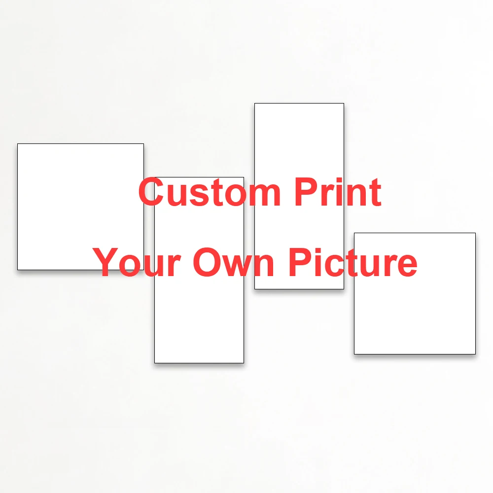 Drop Shipping 40x60 50x70 Large Size HD Custom Print Your Own Picture Decorative Wall Hanging Giclee Printing