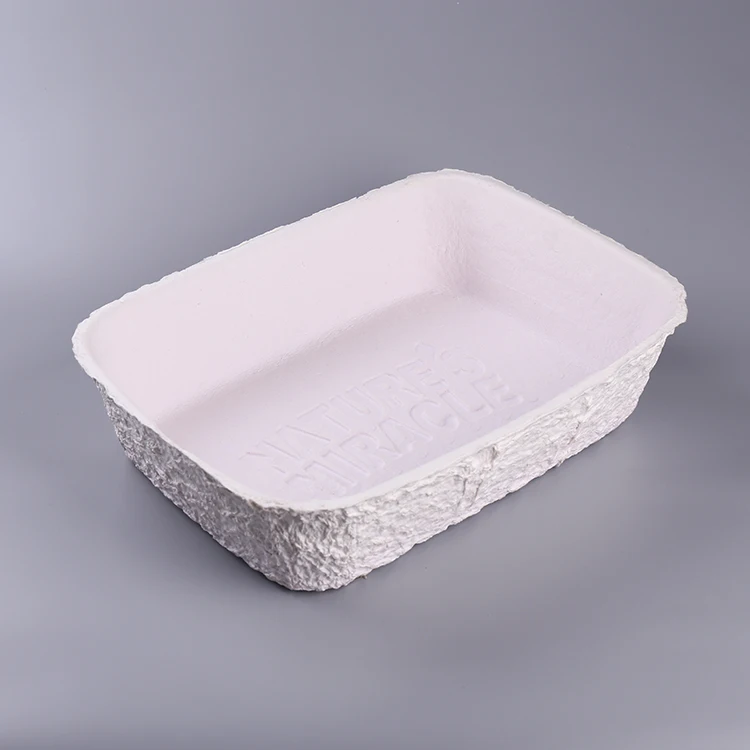 
Eco-friendly Sugarcane Bagasse Molded Paper Pulp Pet Bowl Cat Box 