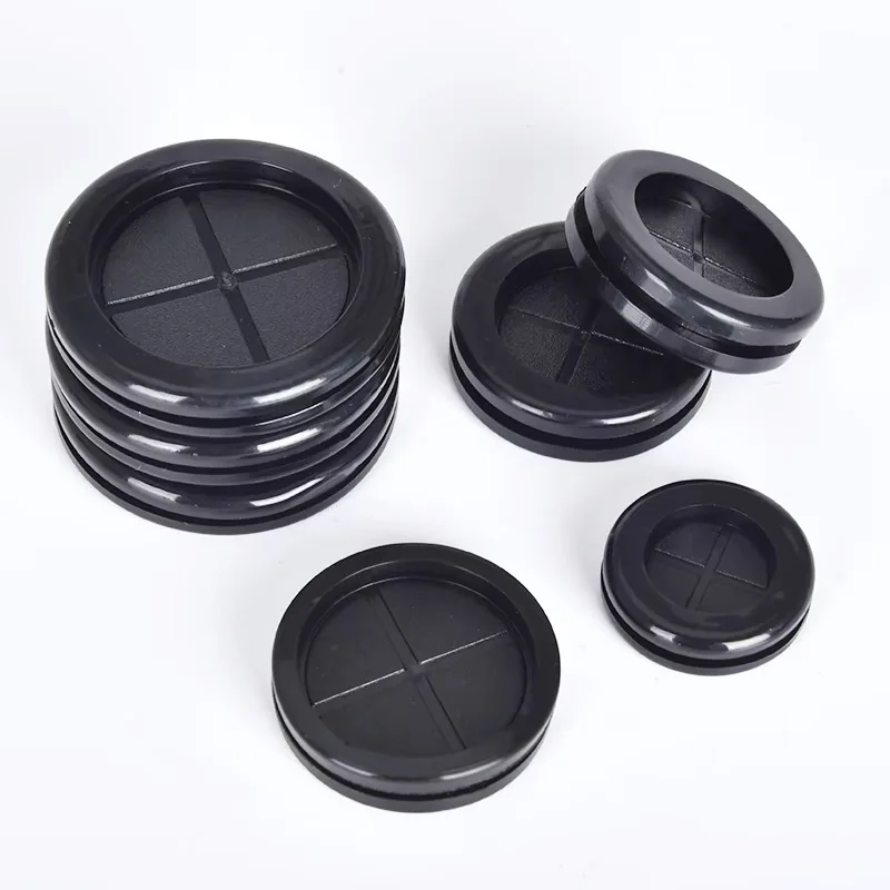 Cable grommet airtight rubber cable protector with heat-resistant sleeve for sealing Fire-insulated wire protection