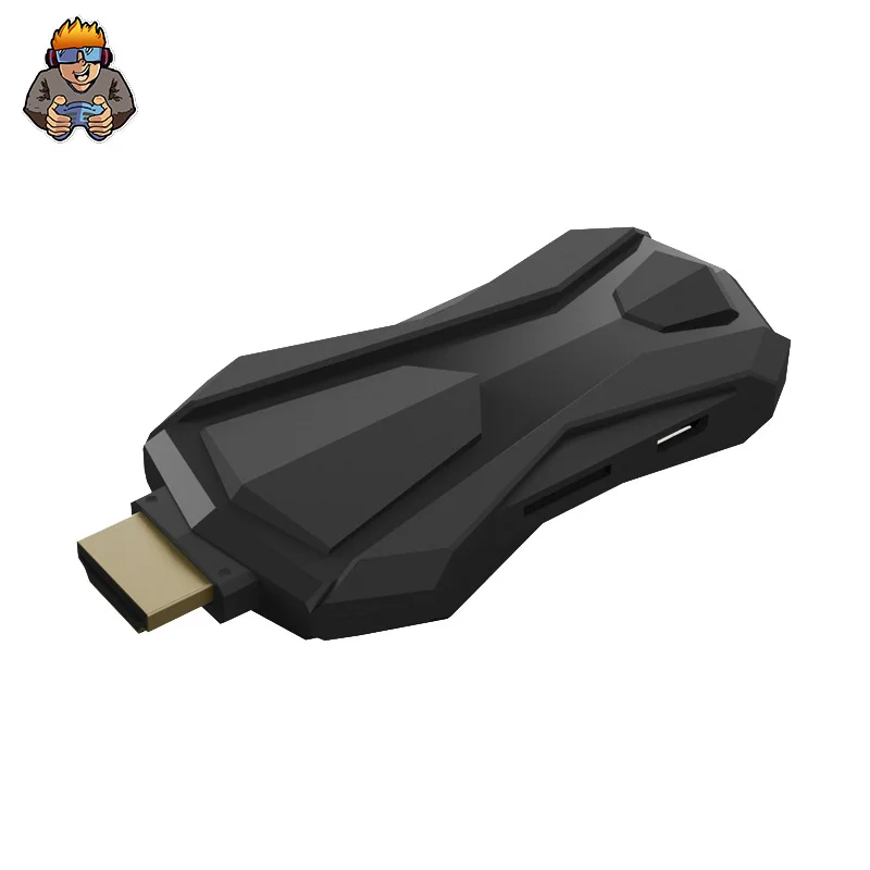 2 Players Mini Arcade Classic Game Console 4K Video Game Stick With 2.4G Wireless Controller Retro Games for PS1/SEGA/SNES/MAME