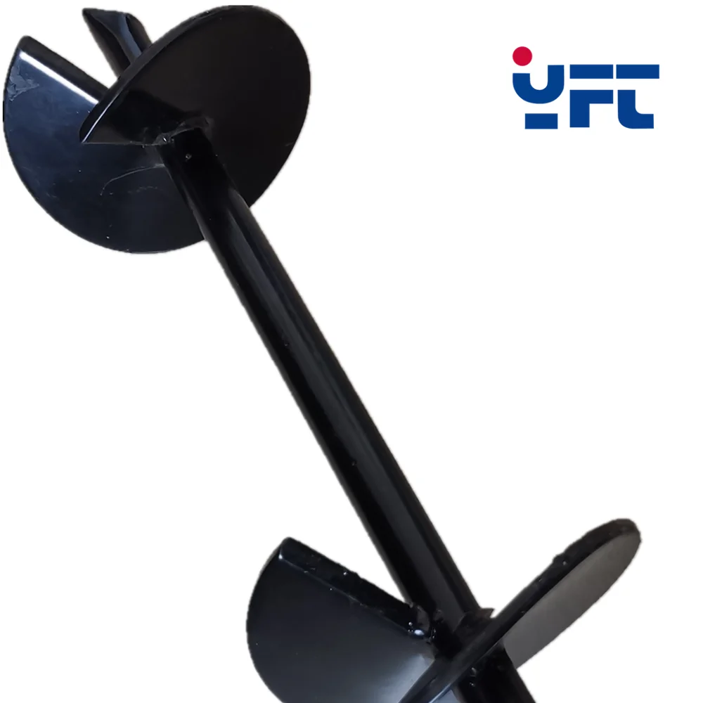 
Manufacturer customized high standard galvanized spiral ground electrode screw anchor 