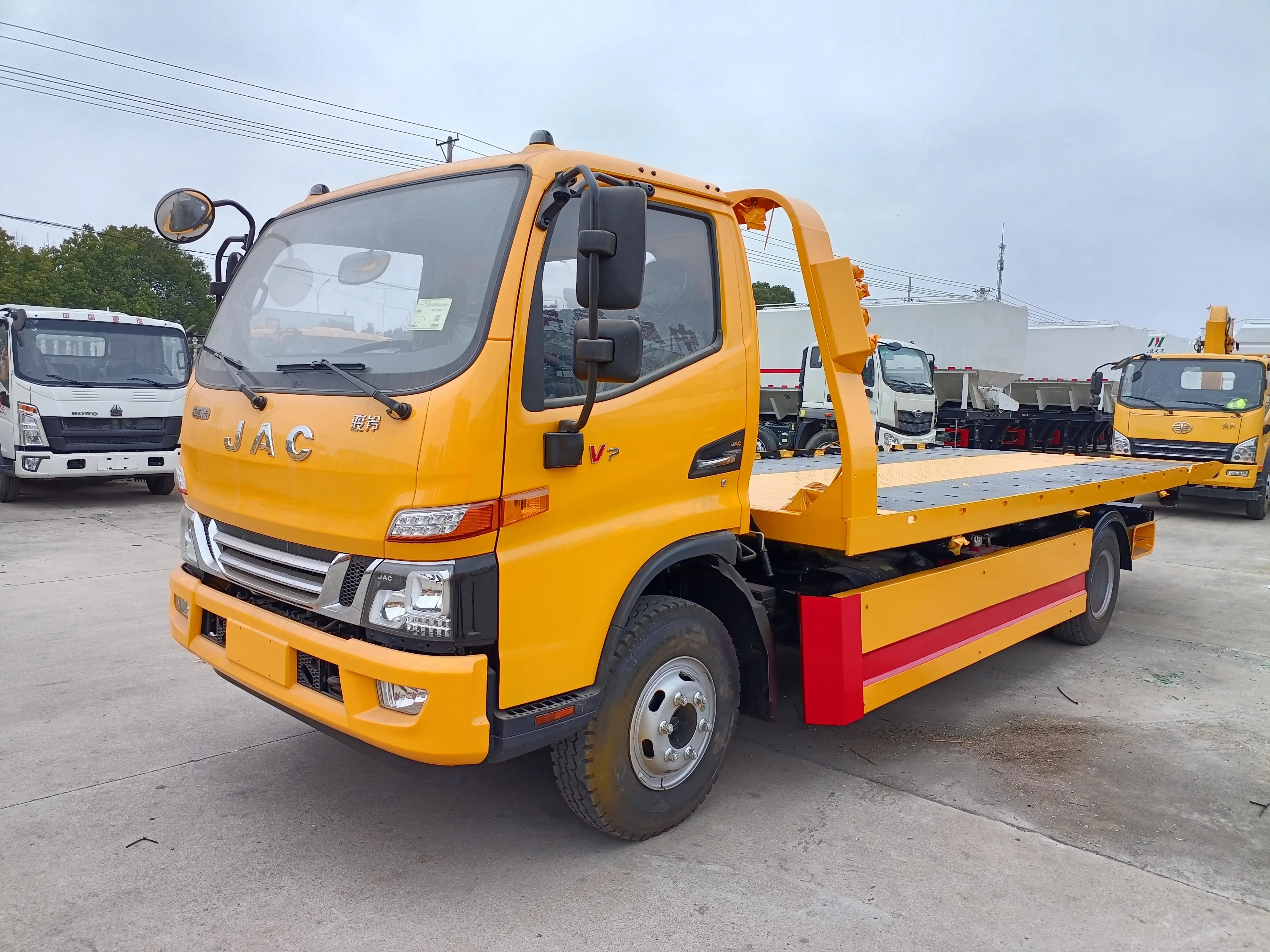 JAC 4*2/6*2/6*4/4*4 аварийный/эвакуаторный/буксировщик/откатный бортовой буксировочный новый дизельное топливо механическая коробка передач