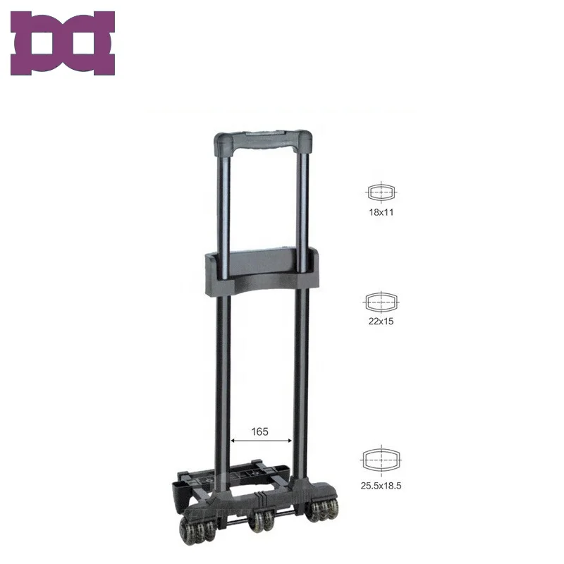Portable hand truck luggage trolley carts