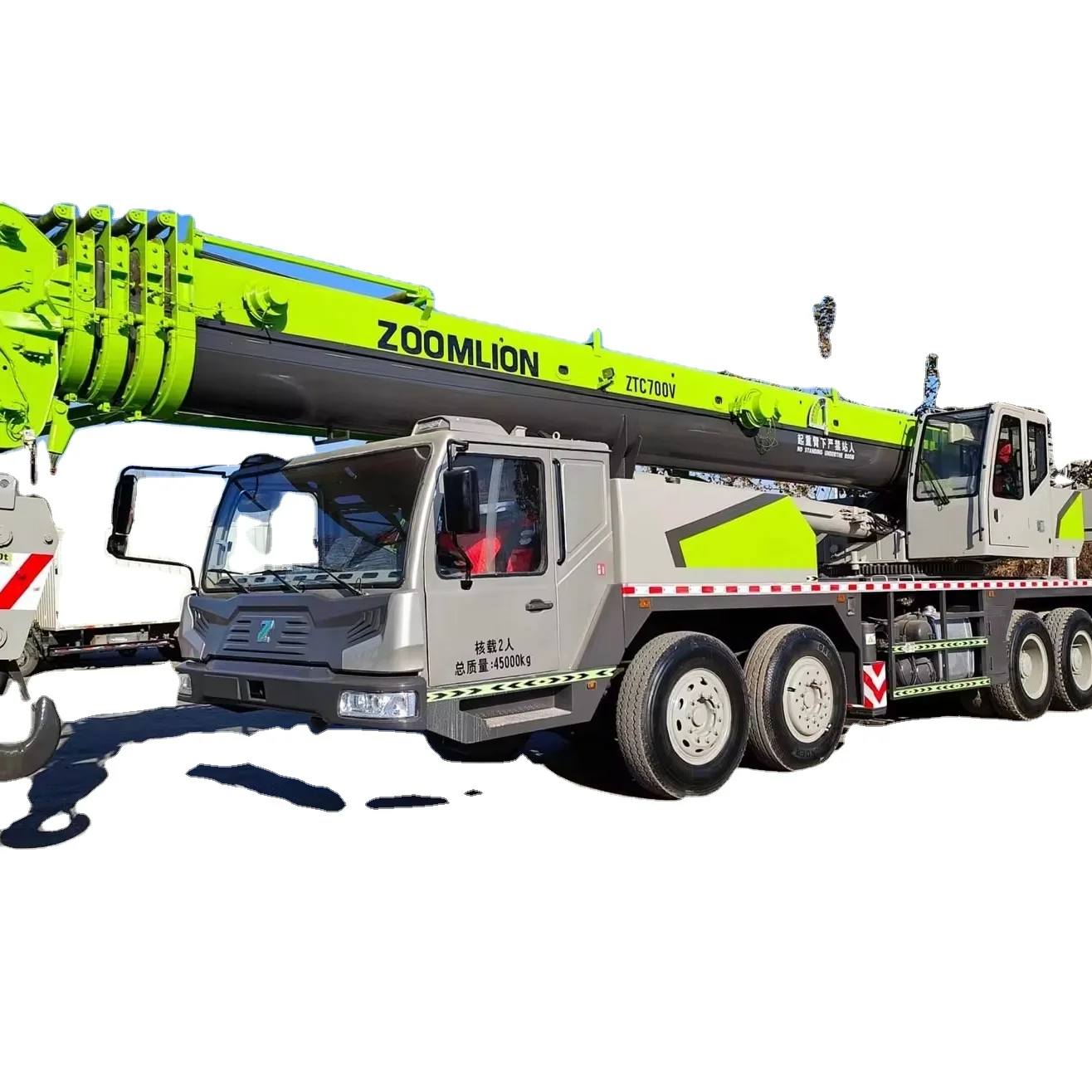 Мобильный кран Zoomlion 80 тонн гидравлический для продажи