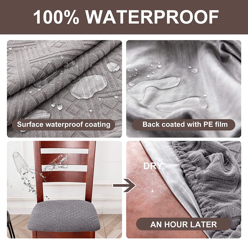 High Quality Cotton Jacquard Seat Cushion Cover for Chair Mats Modern Home Designer New Washable Chair Mats