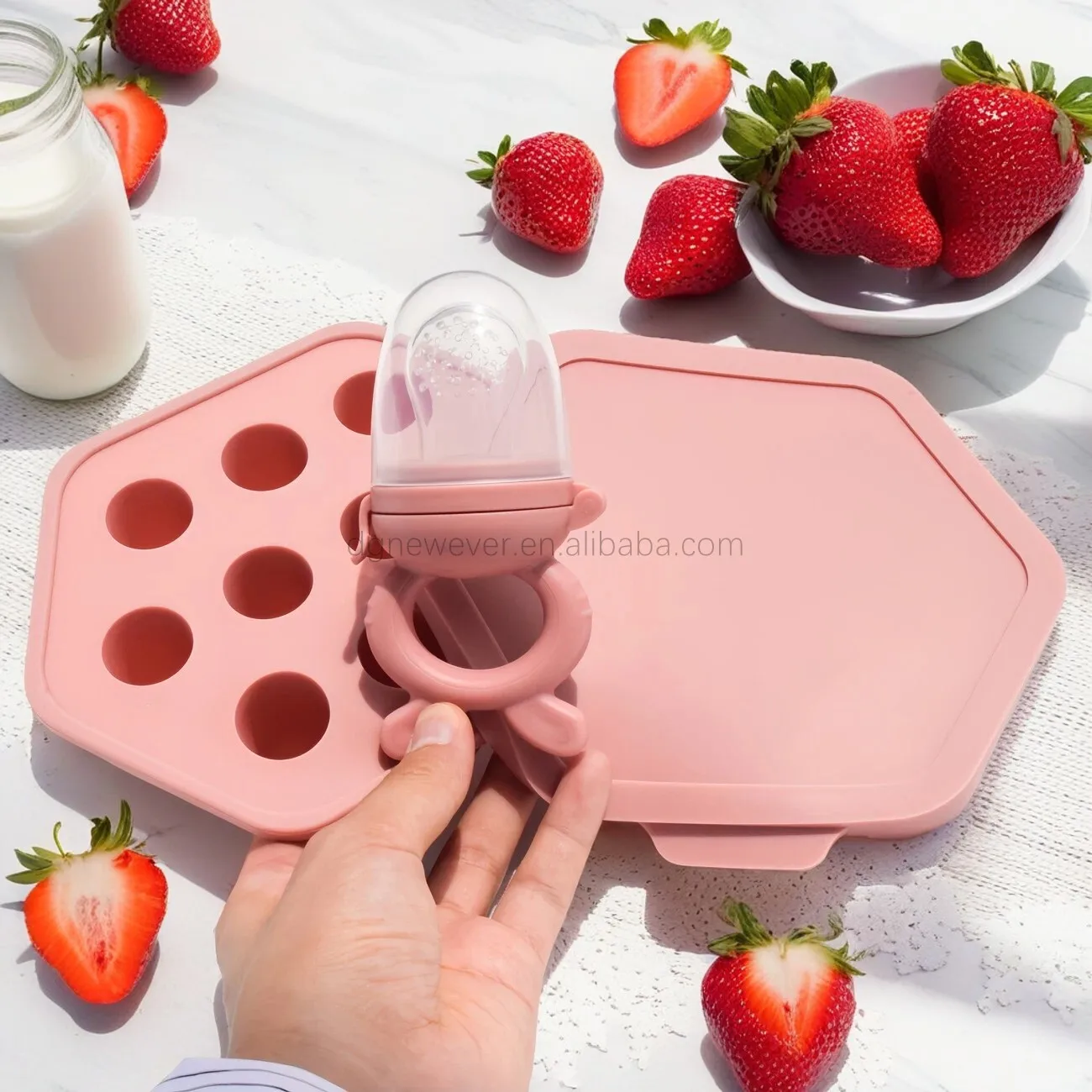 Новинка BPA бесплатная кормушка для кроликов мягкое грудное молоко фруктовый сок сумка-холодильник соски силиконовая соска детского питания