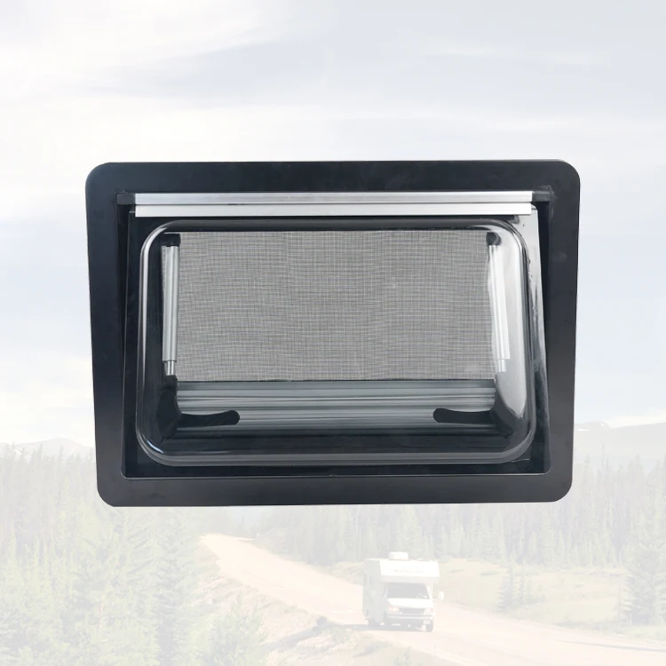 600X600mm hot selling aluminum alloy right angle camper van window rv camper parts accessories with E13 certification