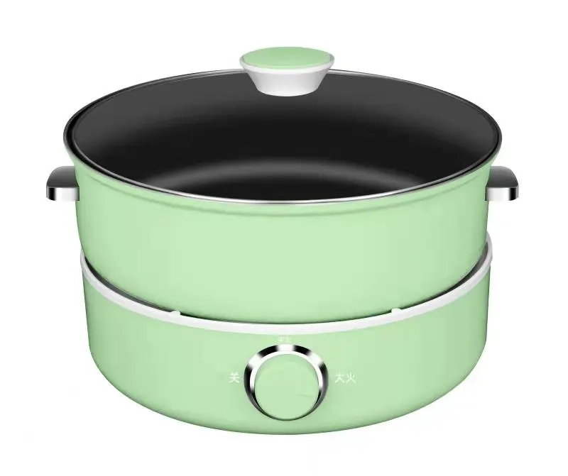 
Electric Cooking Pot Electric Hot Pot Smokeless Aluminum Nonstick Pot 