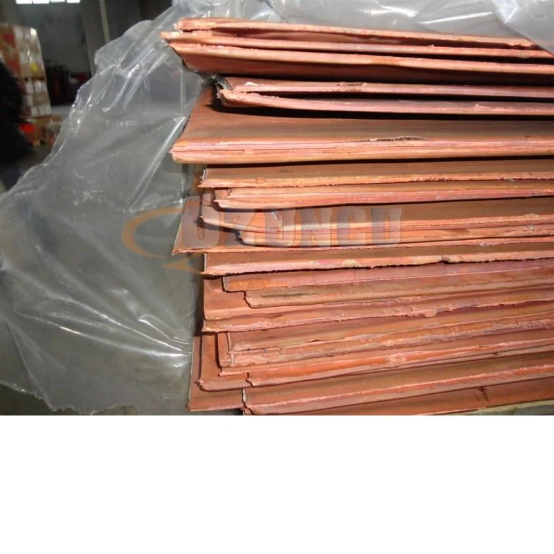 COPPER CATHODES 105 kg (+/- 1 % )