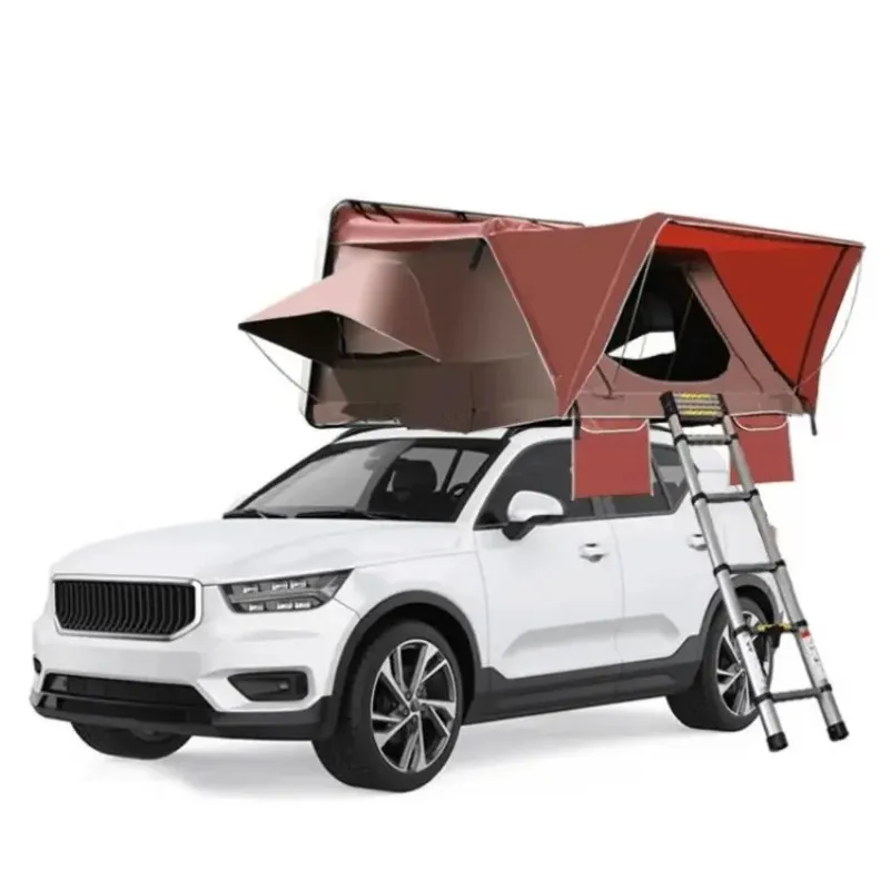 Outdoor Camping Road Trip 3-4 People Hardtop Car Roof Tent
