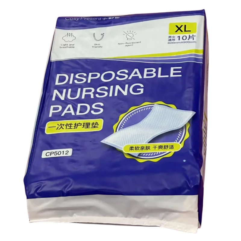 bed nursing home hospital medical absorbent 60cm*90cm cotton underpads for adult incontinence pads disposable underpads