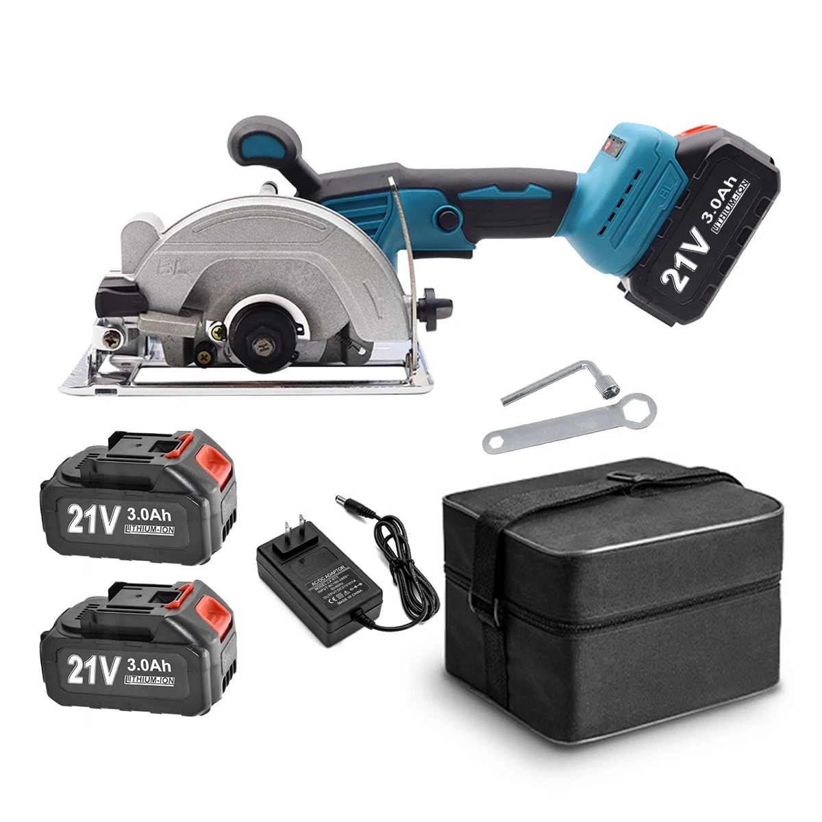 Battery powered mini wood cutter cutting wooding machine electric high speed metal circular saw machine