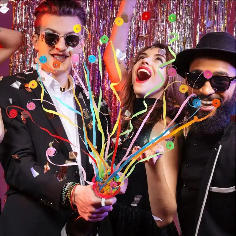 Wholesale Birthday Wedding Party Supplies Hand Throw Streamers With CPC Certificate Throw Ribbon Confetti