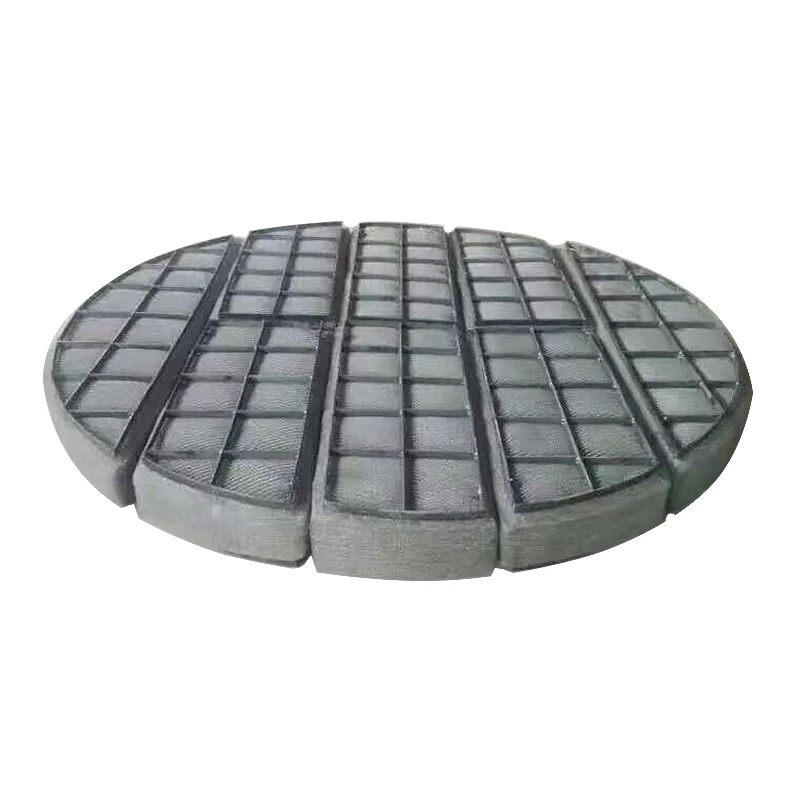 Stainless Steel Wire Mesh Gas Liquid Filter Mist Eliminator Demister Pad knitted wire mesh