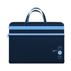 Waterproof Oxford Hand Bag Conference Business Briefcase Document Bag Zipper File Pouch Laptop Bag