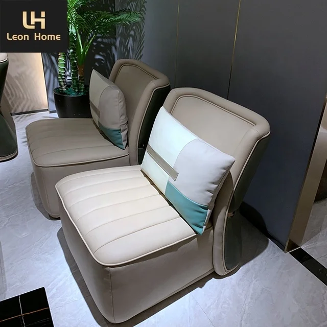 Modern Simple Design Living Room furniture Green 3 Seater  Model Sofa