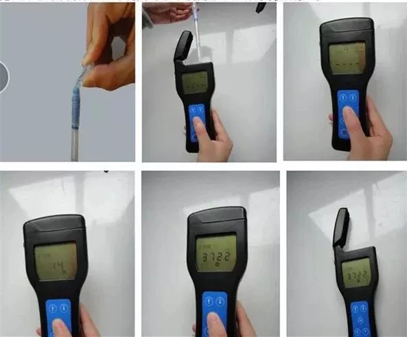 ATP bioluminescence detecting system tester meter