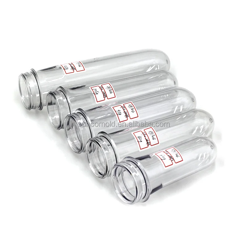 39/46mm clear edible oil bottles PET preforms manufacturer