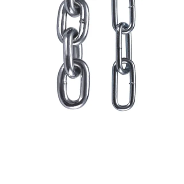 Straight Welded DIN 763 5685C Steel Link Chain EU Standard Chain for Architectural Marine Offshore Industrial