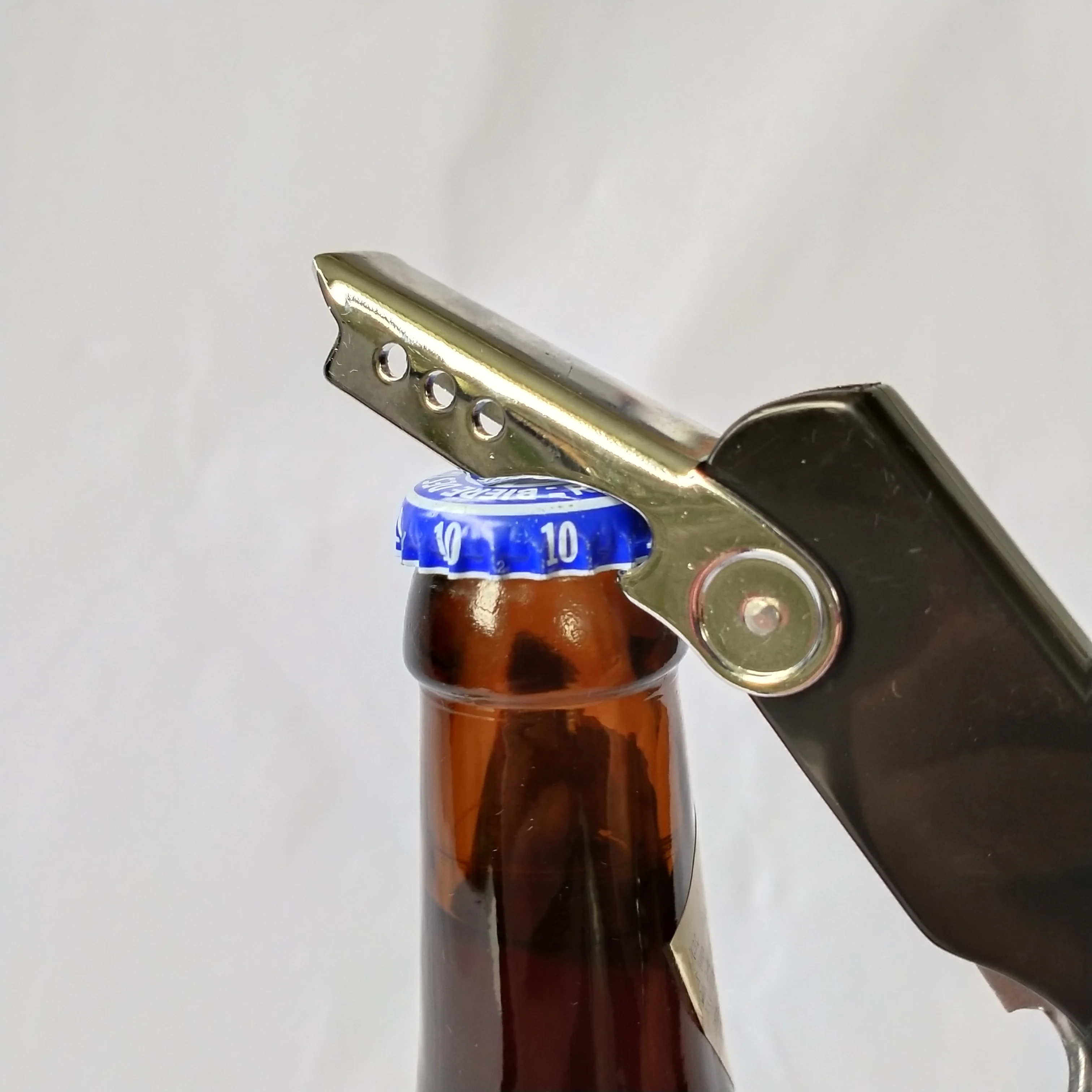 ready to ship custom logo round blade foil cutter wine corkscrew bottle opener wine opener corkscrew