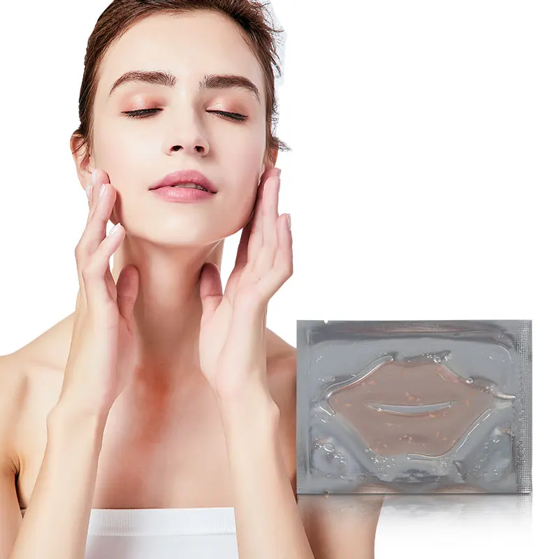 Маска для губ с натуральным коллагеновым кристаллом