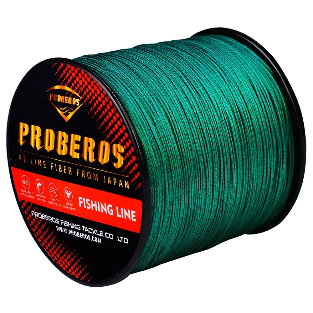 OEM 8 Woven 300 m fishing line Polythene material woven high power fishing line rock sea fishing main line