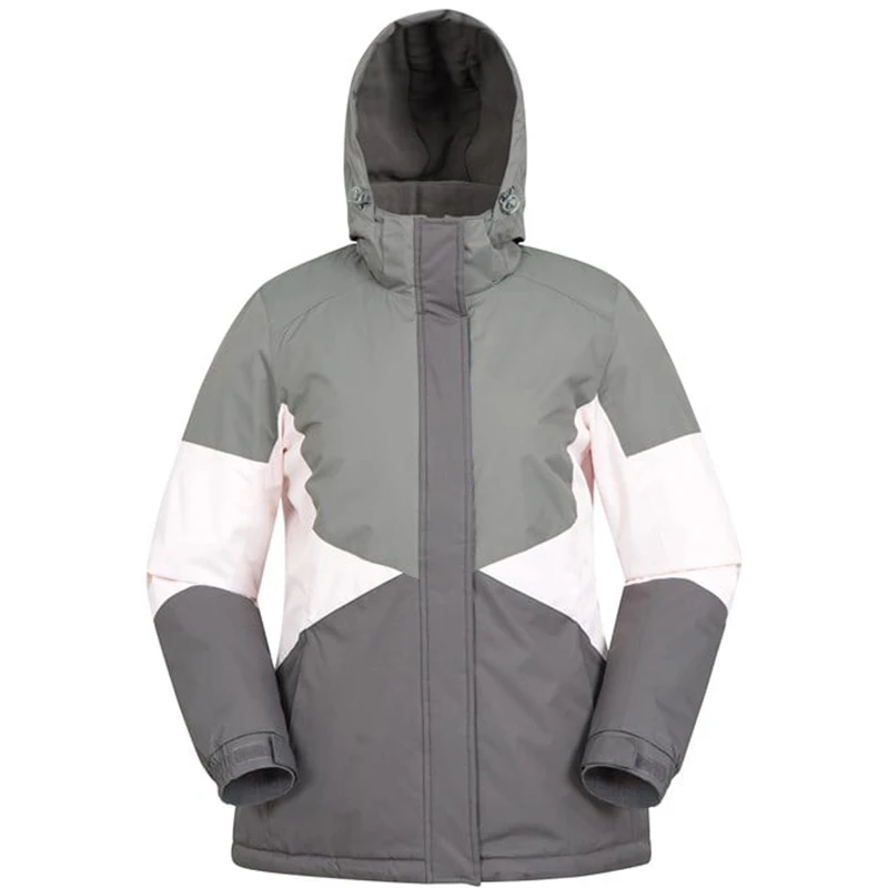 Высококачественная Водонепроницаемая модная заклеенная шов зимняя одежда женская Лыжная куртка