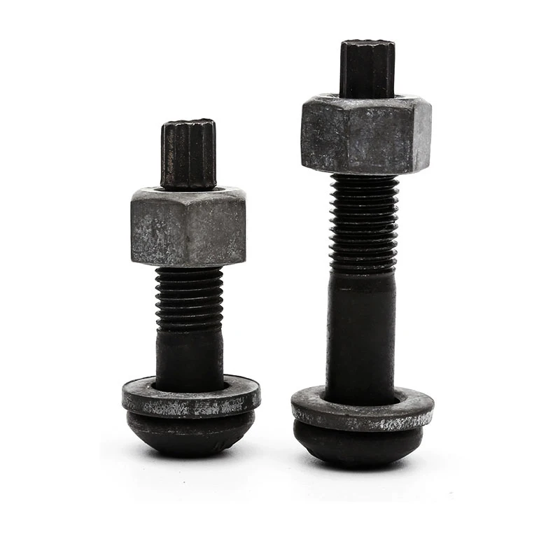 Black 10.9 high strength For Steel Structures Torque Shear Bolt