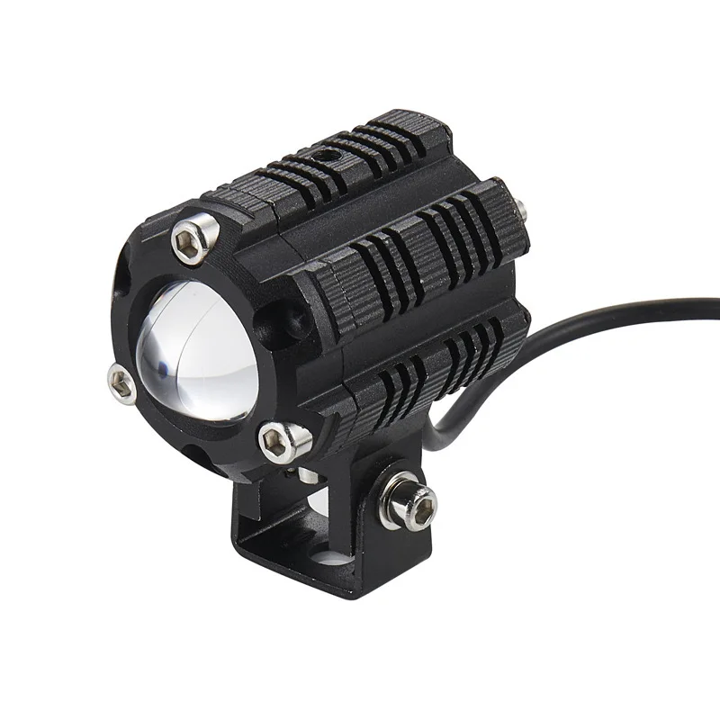 Universal Ultra bright projector lens two-color mini LED drives 12v-24v motorcycle spotlight fog headlights