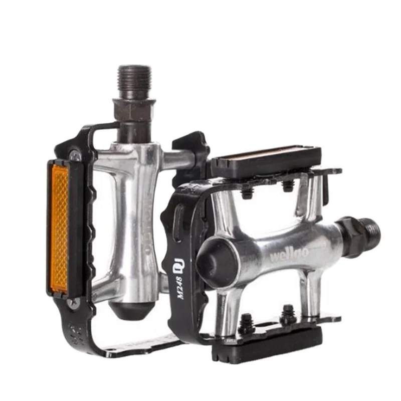 Light Weight Aluminum Alloy Material Anti Slip Good Strength High Quality Road Mountain Pedal Wellgo Bicycle MTB Pedals