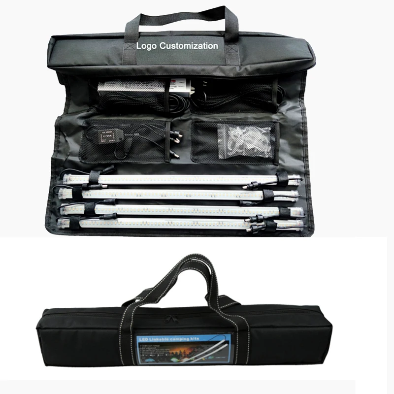 Dc12v Led Camping Light Bar Kit 5050 Smd Rigid Waterproof Strip Caravan Camper Lighting -