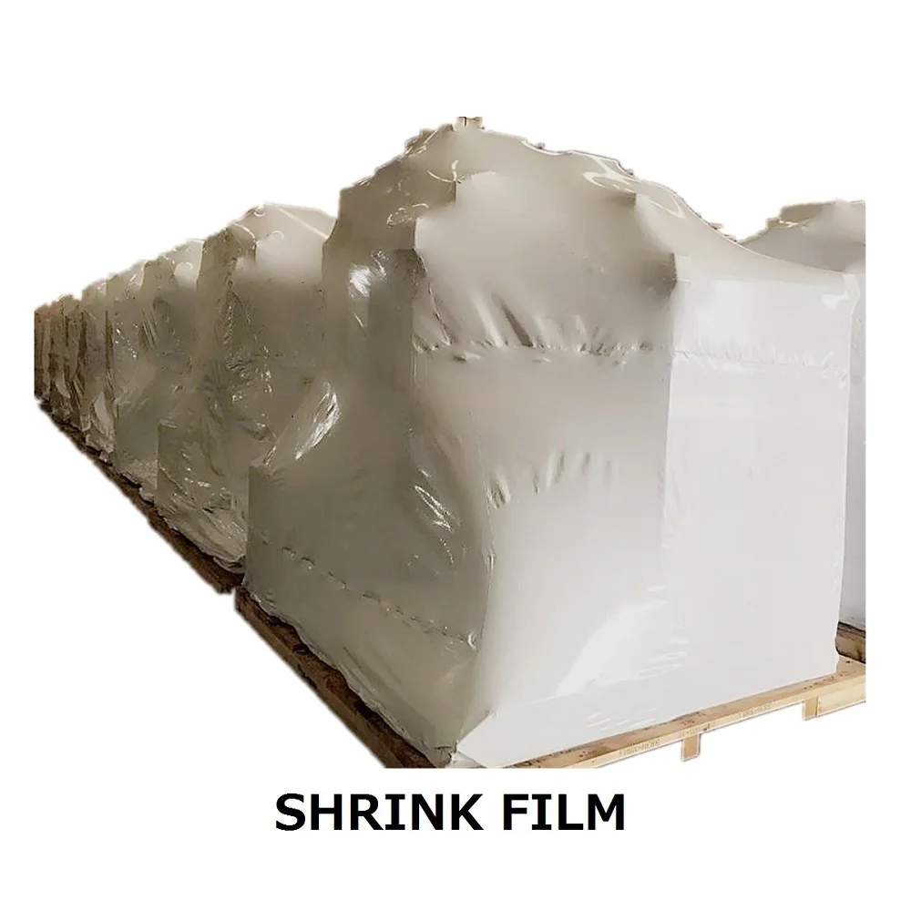 Heavy HDPE Heat shrink Film White PE Shrink Film