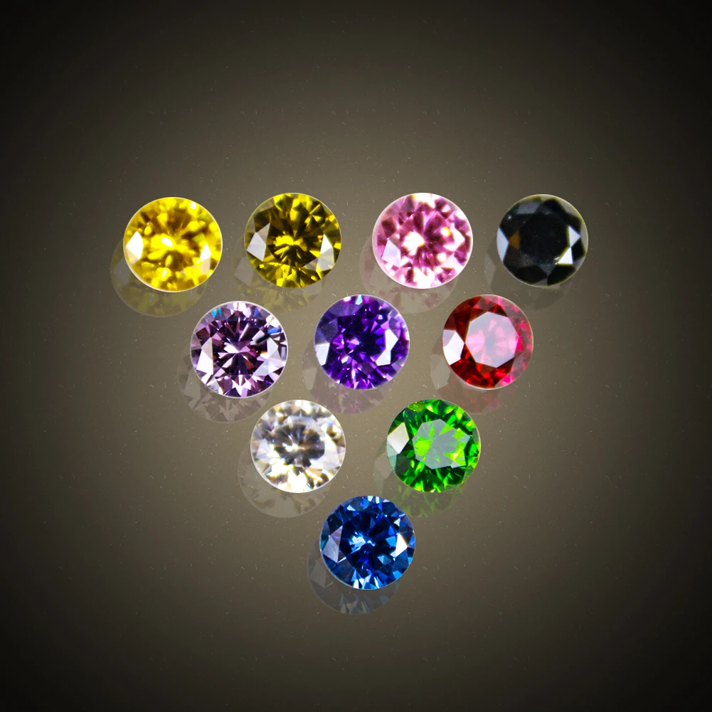 
Free samples of beautiful shiny rainbow colored flying saucer shaped gyro crystal glass beads 
