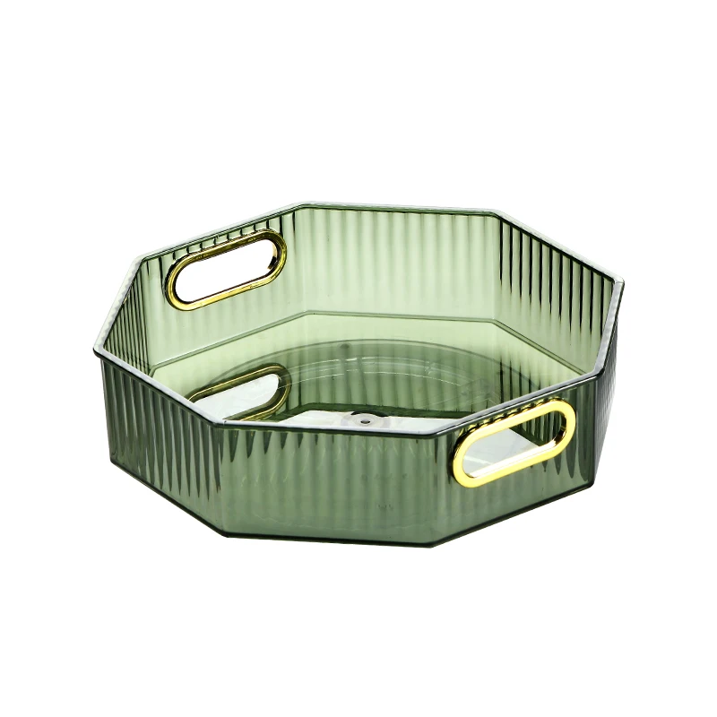 Wholesale Kitchen Spice Rack Spinning Tray Food Storage Container 360 degree Turntable Rotating Cosmetic Organizer