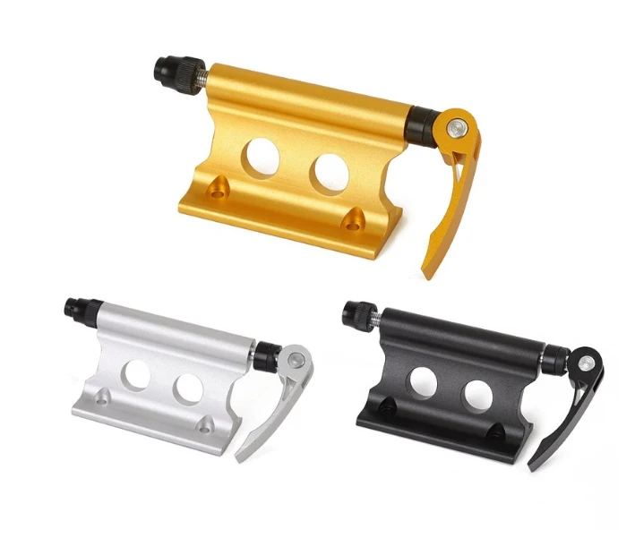 Universal quick release bicycle front fork bracket car roof rack bicycle bracket with adapter