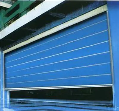 Factory direct sales fast delivery of warehouse stores fireproof and soundproof inorganic cloth fire rolling shutter door