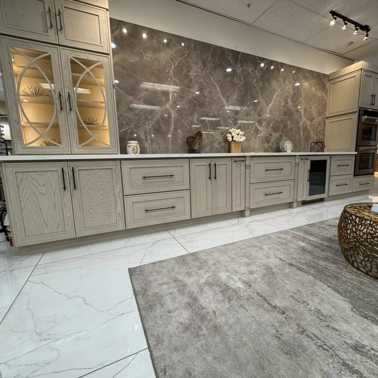 Custom Kitchen Cabinet Cabinetry American Standard Solid Wood Veneer Shaker RTA Kitchen Cabinets