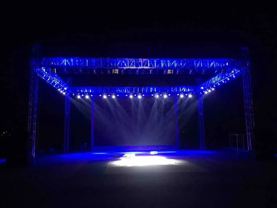 Global goal post truss led screen heavy loading truss stage truss aluminium concert stage equipment stage equipment
