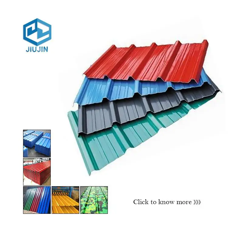 Gi Ppgi Ppgl Galvanized Corrugated Roofing Steel Sheet Plate Aluminum Roofing Sheet Plate Coil Cgi Steel Galvanized Sheet